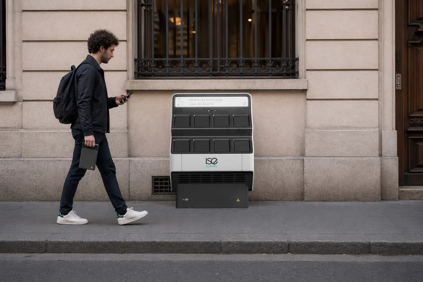 Station ISEFlow en contexte urbain